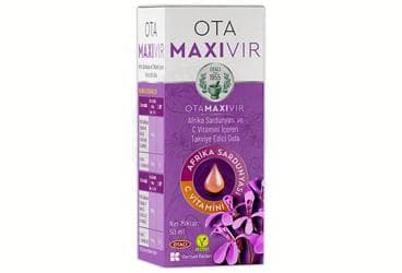 OTAMAXIVIR AFRIKA SARDUNYASI VE C VITAMINI ICEREN TAKVIYE EDICI GIDA 50 ml şişe İlaç Görseli