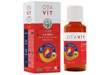 OTAVIT D3K2 ICEREN TAKVIYE EDICI GIDA ORAL DAMLA 20 ml şişe İlaç Görseli