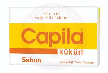 CAPILA KUKURT YUZ ICIN SIVILCE VE AKNEYE KARSI SABUN 90 gr kutu İlaç Görseli