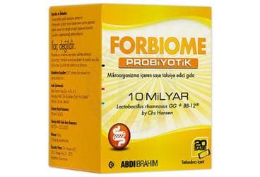 FORBIOME PROBIYOTIK SASE 20 adet İlaç Görseli