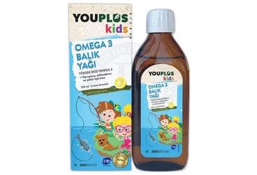 YOUPLUS KIDS OMEGA 3 SURUP 150 ml İlaç Görseli