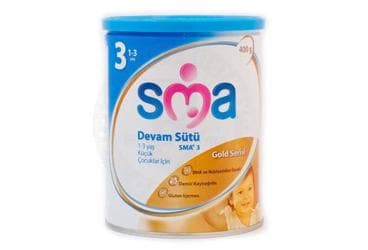 SMA-3 DEVAM SUTU (1-3 YAS) 400 g toz İlaç Görseli