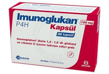IMUNOGLUKAN P4H KAPSUL 30 kapsül İlaç Görseli