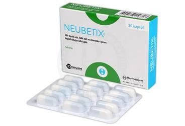 NEUBETIX ALFA LIPOIK ASIT, FOLIK ASIT VE VITAMINLER ICEREN KAPSUL 30 kapsül İlaç Görseli
