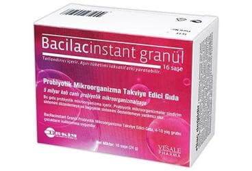 BACILAC INSTANT GRANUL 16 saşe İlaç Görseli