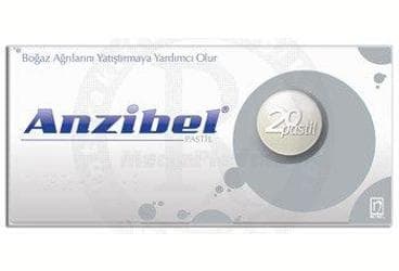 ANZIBEL PASTIL 20 pastil İlaç Görseli