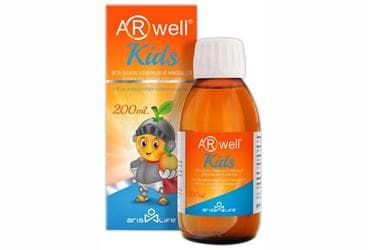 ARWELL KIDS BETA GLUKAN, VITAMINLER VE MINERALLER ICEREN TAKVIYE EDICI GIDA 200 ml şişe İlaç Görseli