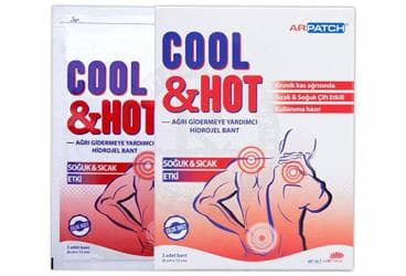 ARPATCH COOL HOT HIDROJEL BANT 3 flaster İlaç Görseli