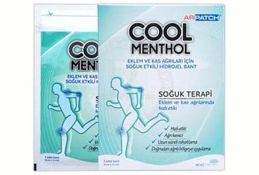 ARPATCH COOL MENTHOL EKLEM VE KAS AGRILARI ICIN HIDROJEL BANT 3 flaster İlaç Görseli