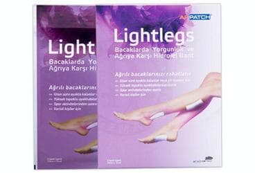 ARPATCH LIGHTLEGS BACAKLARDA YORGUNLUK VE AGRIYA KARSI HIDROJEL BANT 2 flaster İlaç Görseli