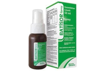 BATISOR DEZENFEKTAN COZELTI SPREY 50 ml şişe İlaç Görseli