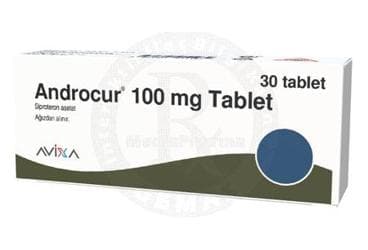 ANDROCUR-100 30 TABLET İlaç Görseli