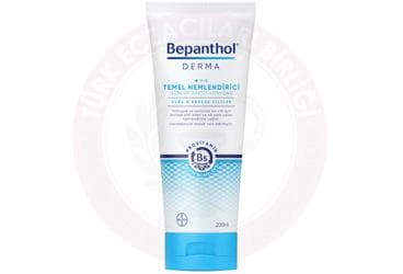 BEPANTHOL DERMA KURU VE HASSAS CILTLER ICIN TEMEL NEMLENDIRICI GUNLUK VUCUT LOSYONU 200 ml tüp İlaç Görseli