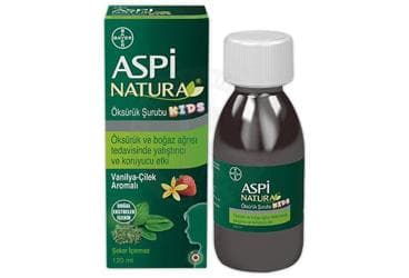 ASPI NATURA KIDS OKSURUK SURUBU 120 ml şişe İlaç Görseli