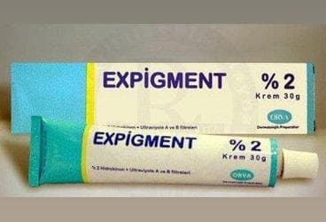 EXPIGMENT %2 30 GR KREM İlaç Görseli