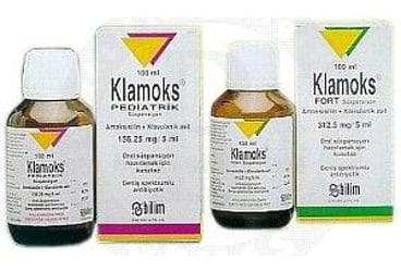 KLAMOKS FORT 312,5 MG ORAL SUSPANSIYON HAZIRLAMAK ICIN KURU TOZ 100 ML İlaç Görseli
