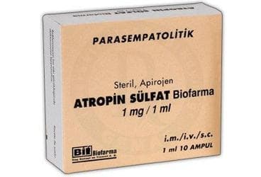ATROPIN BIOFARMA  1 MG 10 AMPUL İlaç Görseli
