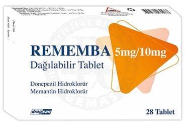REMEMBA 5 MG/10 MG DAGILABILIR TABLET (28 TABLET) İlaç Görseli
