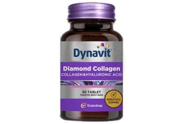 DYNAVIT DIAMOND COLLAGEN TAKVIYE EDICI GIDA 30 tablet İlaç Görseli