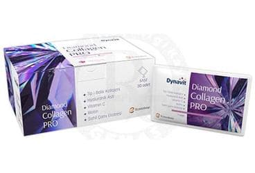 DYNAVIT DIAMONS COLLAGEN PRO TAKVIYE EDICI GIDA 30 saşe İlaç Görseli