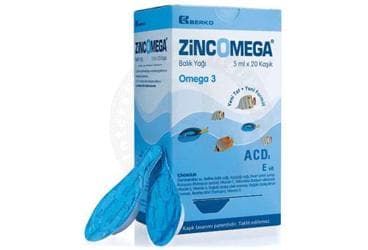 ZINCOMEGA BALIK YAGI 20x5ml kaşık İlaç Görseli