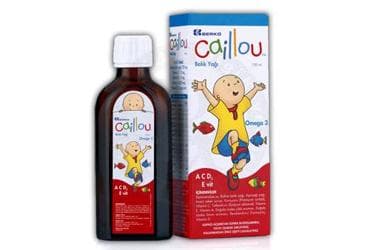 CAILLOU BALIK YAGI SURUP 100 ml şişe İlaç Görseli