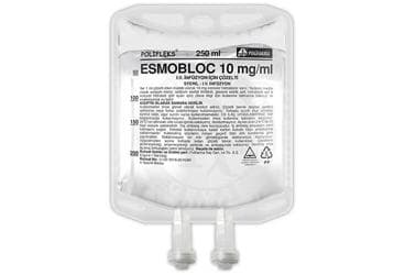 ESMOBLOC  10 MG / ML IV INF. ICIN COZELTI (250 ML SETSIZ) İlaç Görseli