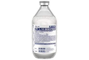 %10 DEKSTROZ SOLUSYONU 500 ML SETLI (CAM SISE) İlaç Görseli