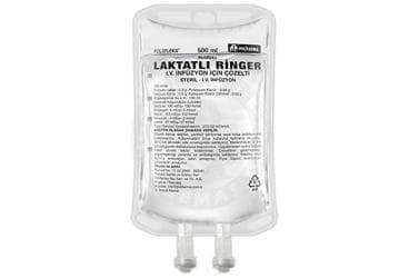 POLIFLEKS LAKTATLI RINGER SOLUSYONU 500 ML (PVC TORBA) SETSIZ İlaç Görseli
