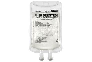 POLIFLEKS %50 DEKSTROZ SUDAKI SOLUSYONU 500 ML(PVC TORBA)SETSIZ İlaç Görseli