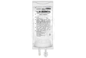 POLIFLEKS %20 MANNITOL SUDAKI SOLUSYONU 1000 ML PVC SETSIZ İlaç Görseli
