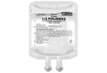 POLIFLEKS 1/3 POLIDEKS IV INF. ICIN COZ. 250 ML SETSIZ PVC İlaç Görseli