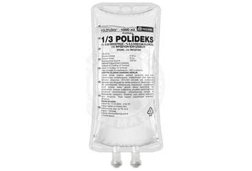 POLIFLEKS 1/3 POLIDEKS IV INF. ICIN COZ. 1000 ML SETLI PVC İlaç Görseli