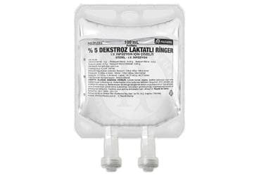 POLIFLEKS % 5 DEKSTROZ LAKTATLI RINGER IV INFUZYON ICIN COZELTI 100 ML TORBA SETLI İlaç Görseli