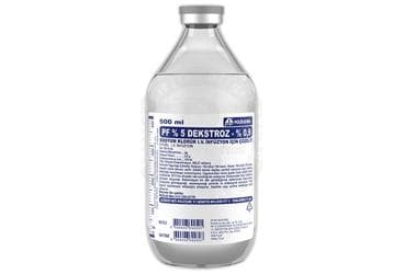 %5 DEKSTROZ-%0,9 SODYUM KLORUR 500 CC SETSIZ (CAM SISE) İlaç Görseli