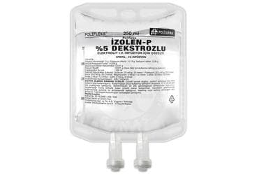 POLIFLEKS IZOLEN-P %5 DEKSTROZ ELEKTROLIT SOLUSYON 250 ML PVC TORBA SETSIZ İlaç Görseli