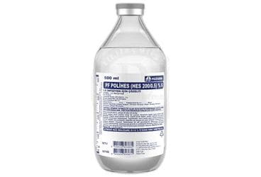 PF POLIHES (HES 200/0,5) %6 IV INFUZYON ICIN COZELTI 500 ML SETSIZ İlaç Görseli
