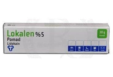 LOKALEN % 5 POMAD (30 GRAM) İlaç Görseli