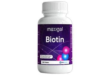 MAXIGAL BIOTIN TABLET 5 mg 120 tablet İlaç Görseli