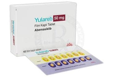 YULAREB 50 MG FILM KAPLI TABLET (42 TABLET) İlaç Görseli