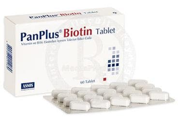 PANPLUS BIOTIN TABLET 60 tablet İlaç Görseli