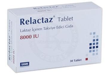 RELACTAZ TABLET 30 tablet İlaç Görseli