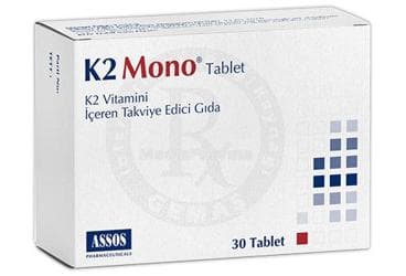 K2 MONO TABLET 150 mcg 30 tablet İlaç Görseli