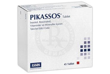 PIKASSOS TAKVIYE EDICI GIDA TABLET 45 tablet İlaç Görseli