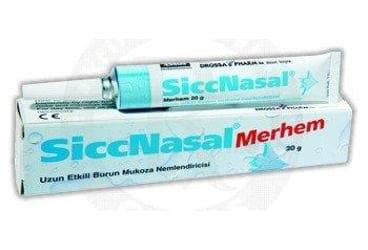SICCNASAL MERHEM %1 20 g tüp İlaç Görseli
