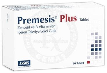 PREMESIS PLUS TABLET ZENCEFIL VE B VITAMINLERI ICEREN TAKVIYE EDICI GIDA 60 tablet İlaç Görseli