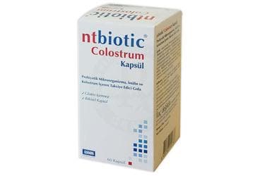 NTBIOTIC COLOSTRUM KAPSUL 60 kapsül İlaç Görseli