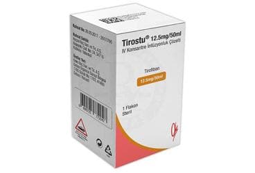 TIROSTU 12,5 MG/50 ML IV KONSANTRE INFUZYONLUK COZELTI  (1 FLAKON) İlaç Görseli