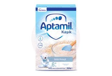 APTAMIL KASIK SUTLU PIRINCLI TAHIL BAZLI BEBEK VE KUCUK COCUK EK GIDASI 250 g toz İlaç Görseli