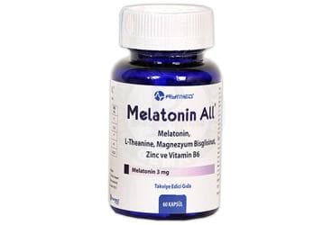 AYMED MELATONIN ALL KAPSUL 60 kapsül İlaç Görseli